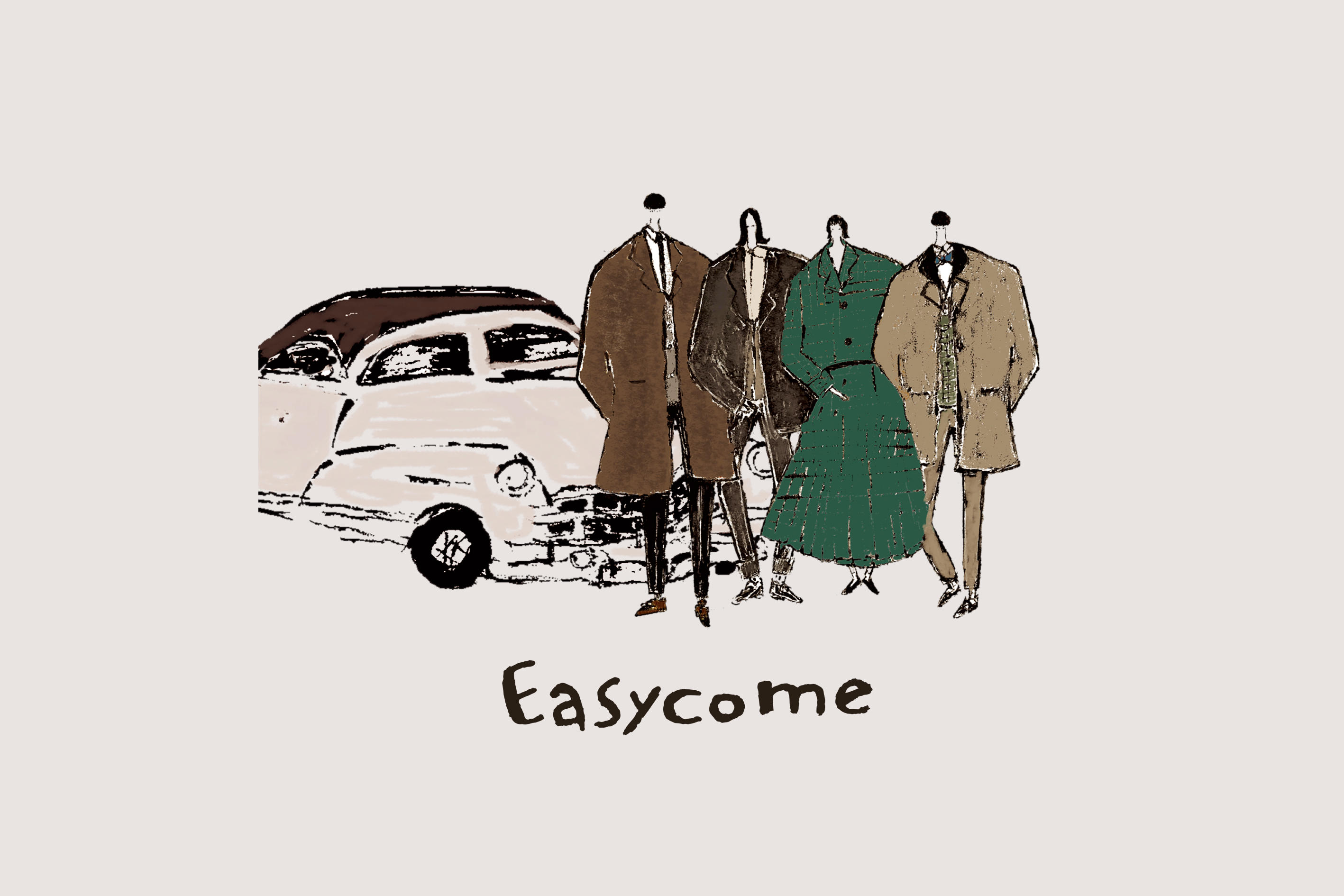 あたたかなポップバンド「Easycome」