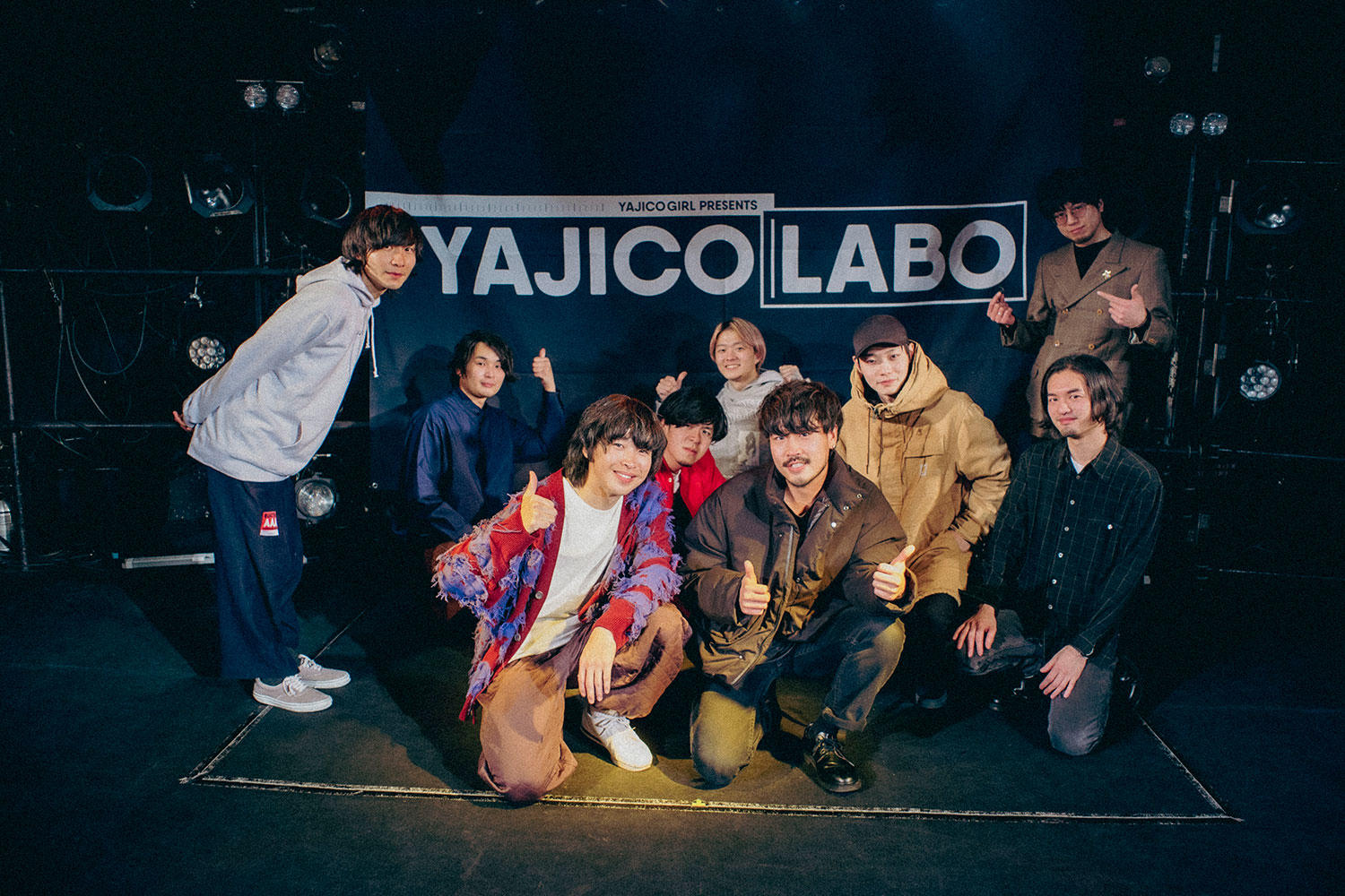 YAJICO GIRL×DATS、念願の共演でライブハウスをダンスフロアへ変えた「YAJICOLABO 2023」東京公演