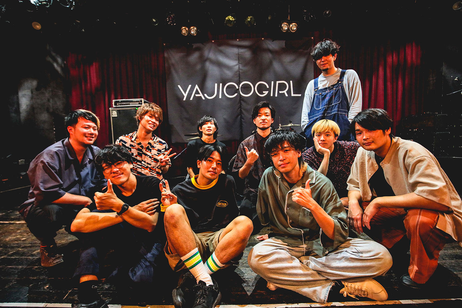 YAJICO GIRL、ベルマインツと作り上げた晩夏の夜。「みんなコレクティブ～東名阪で寝たいんだ TOUR～」大阪公演