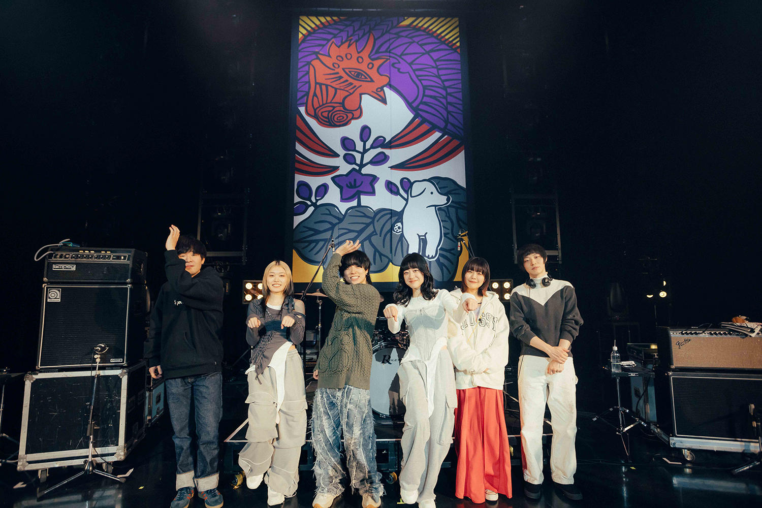 Saucy Dog、５ヶ月連続対バン企画ツアー完走！ラストを飾る羊文学と対バンした東京公演オフィシャルレポート