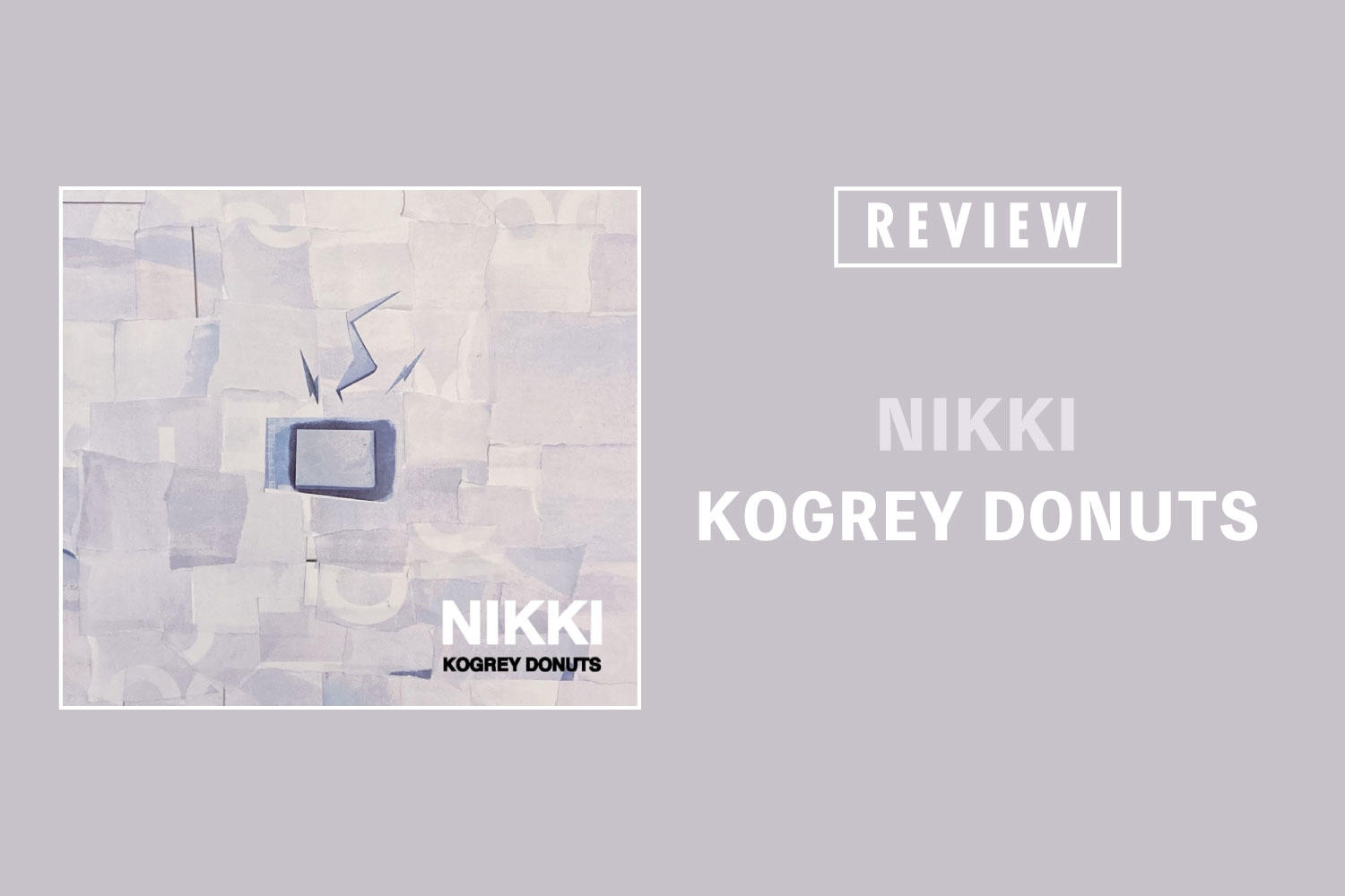 KOGREY DONUTS「NIKKI」──the band apart 木暮栄一の多才さを全開放するソロ・プロジェクト