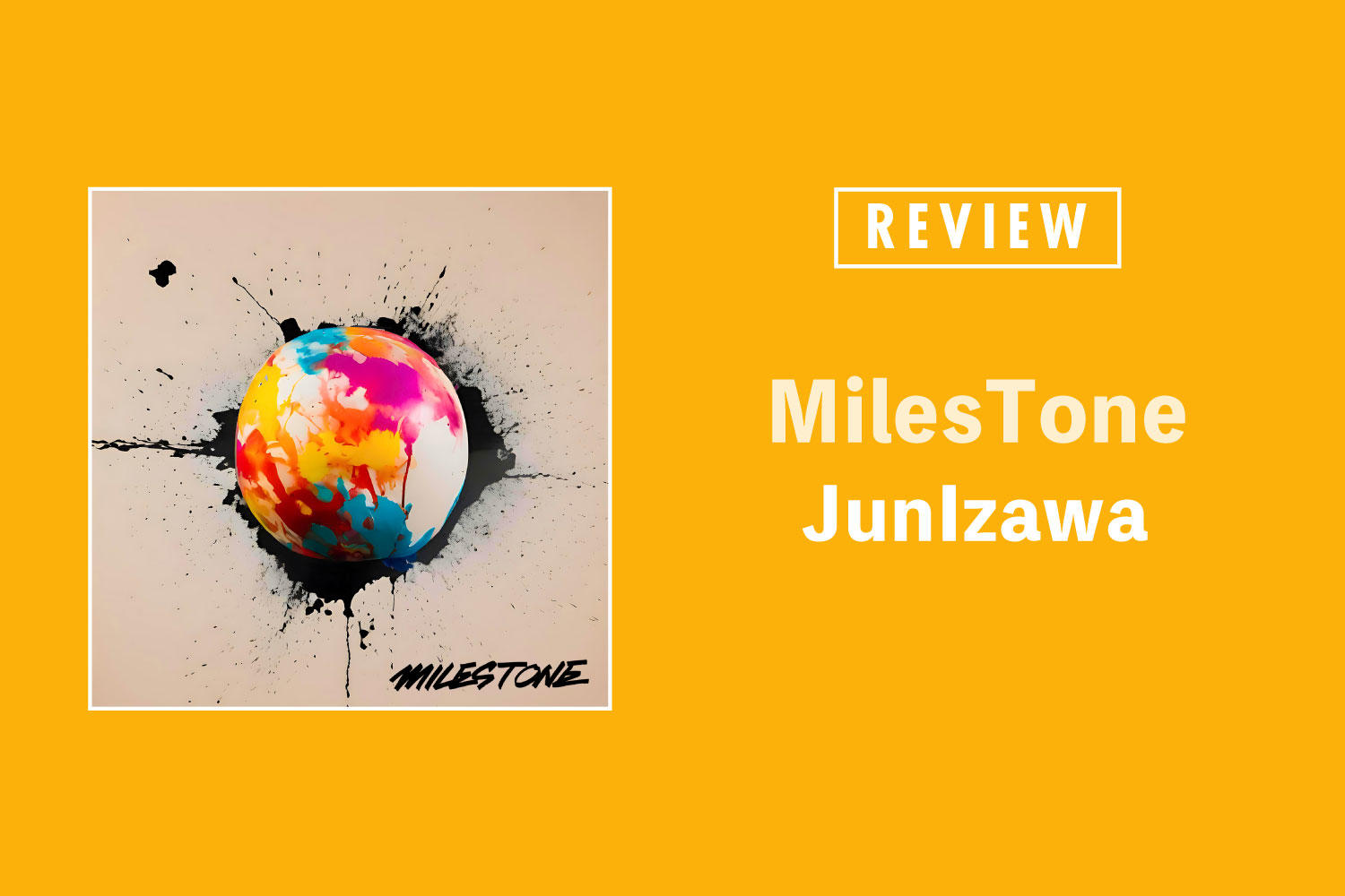 JunIzawa「MilesTone」──JunIzawaの想像力と先鋭的な表現に没入できる1stアルバム