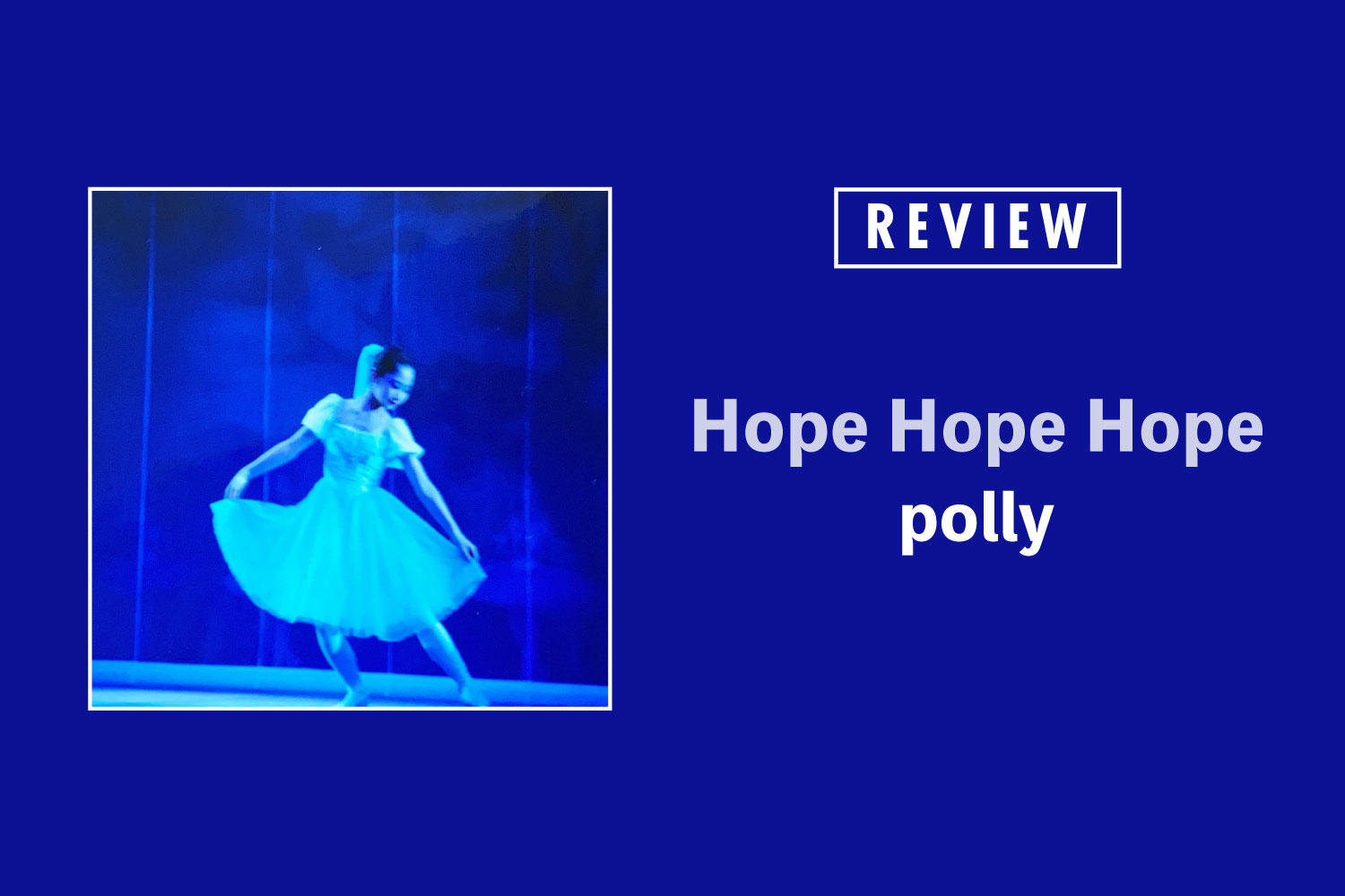 polly「Hope Hope Hope」──別れと喪失から希望を紡ぐ、新体制pollyによる初のアルバム