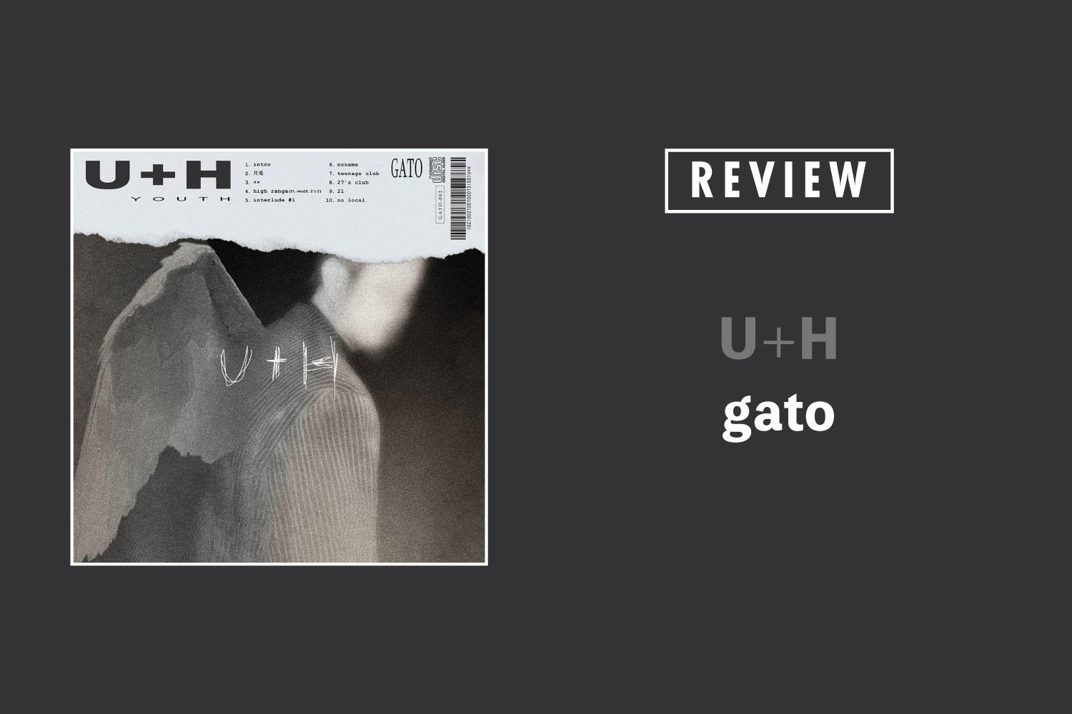 gato「U+H」──広がる音楽性と深まる愛、新たなフェーズに踏み込んだ傑作