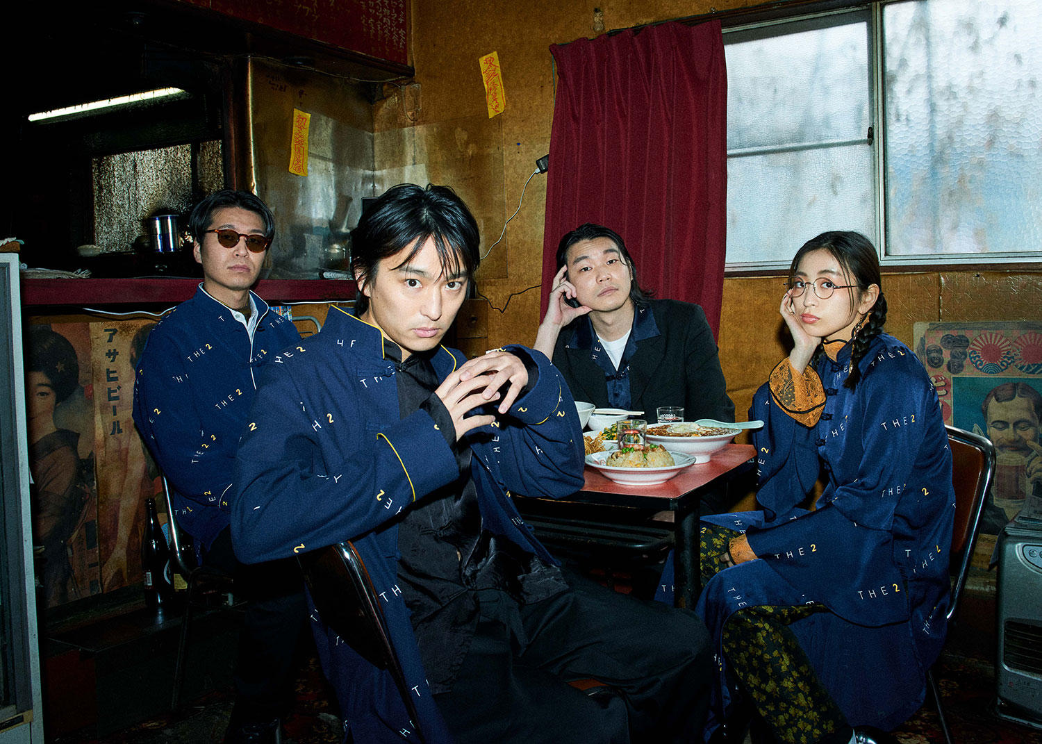 THE 2、5月の渋谷CLUB QUATTROでツーマンライブ3DAYSのゲストにKANA-BOON・Hump Back・ヤングスキニー出演決定