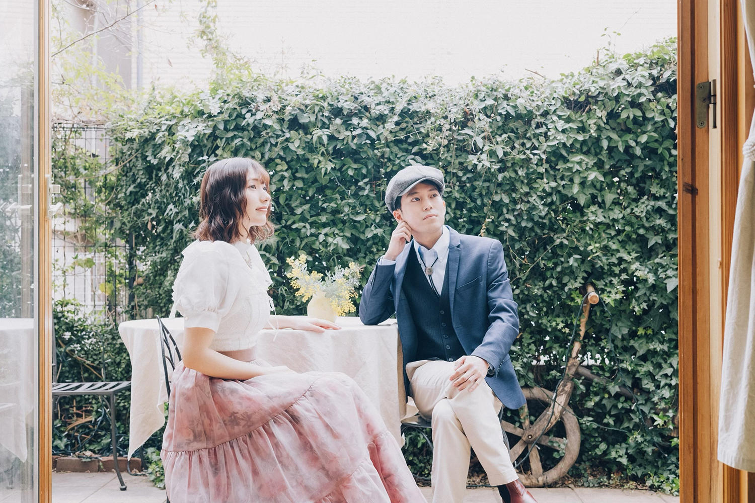 二人組音楽ユニット・トナリノサティ、渋谷系×フレンチポップのエッセンスが香るSingle「Enchantée」デジタルリリース！