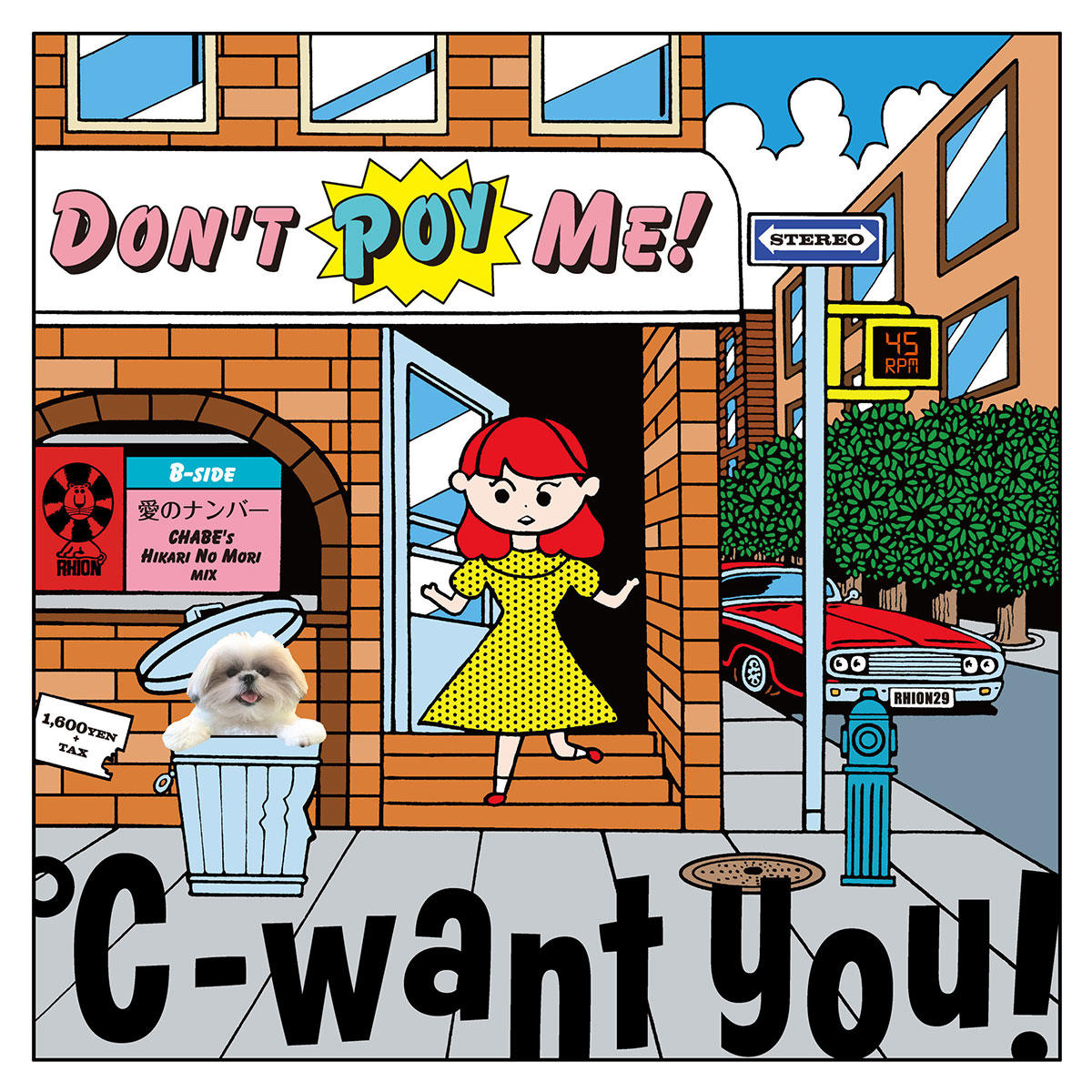 ℃-want you! Don't Poy Me! アナログレコード 本秀康 - 邦楽