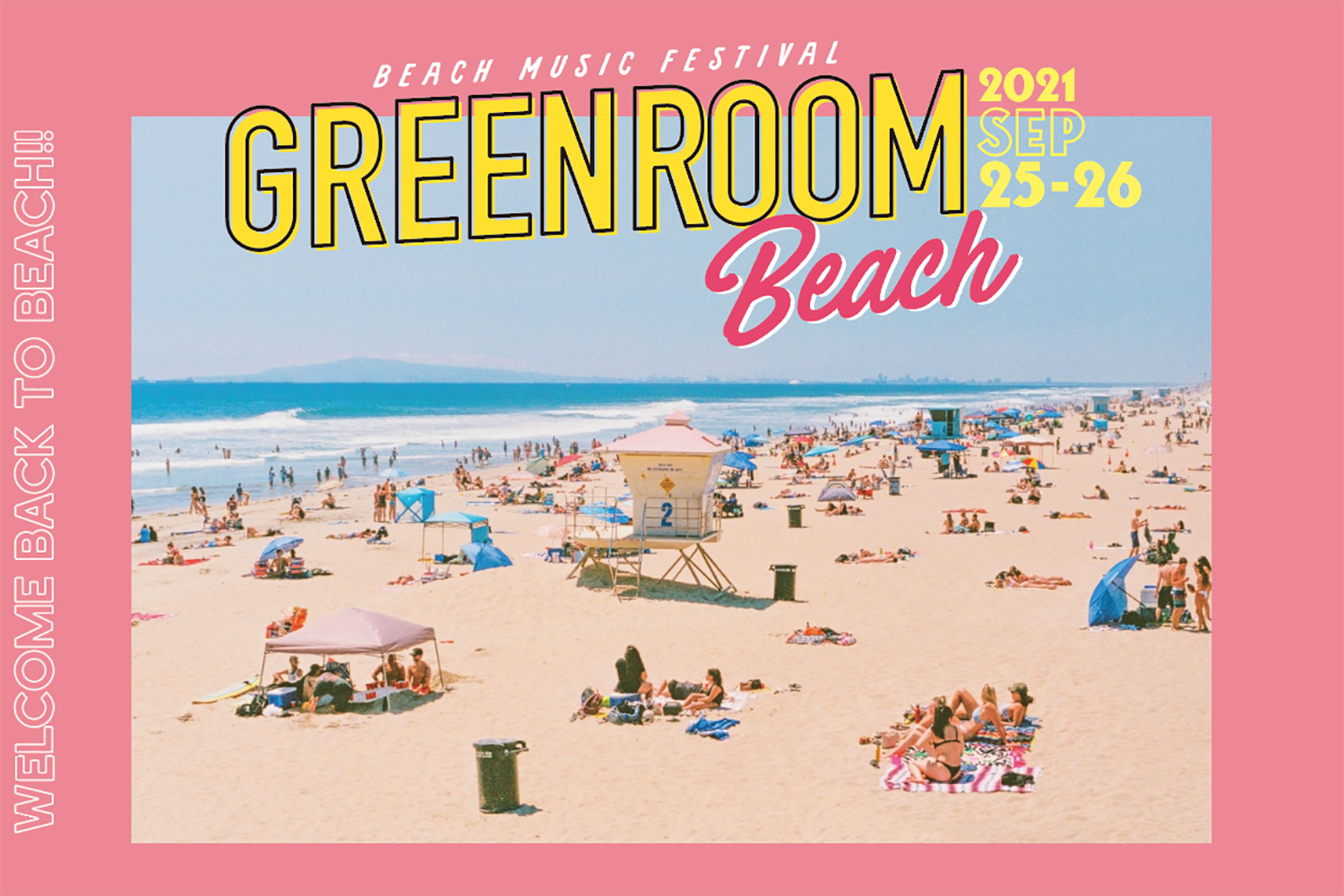 GREENROOM BEACH、出演アーティスト最終発表！ビッケブランカ・clammbon・ReN出演決定