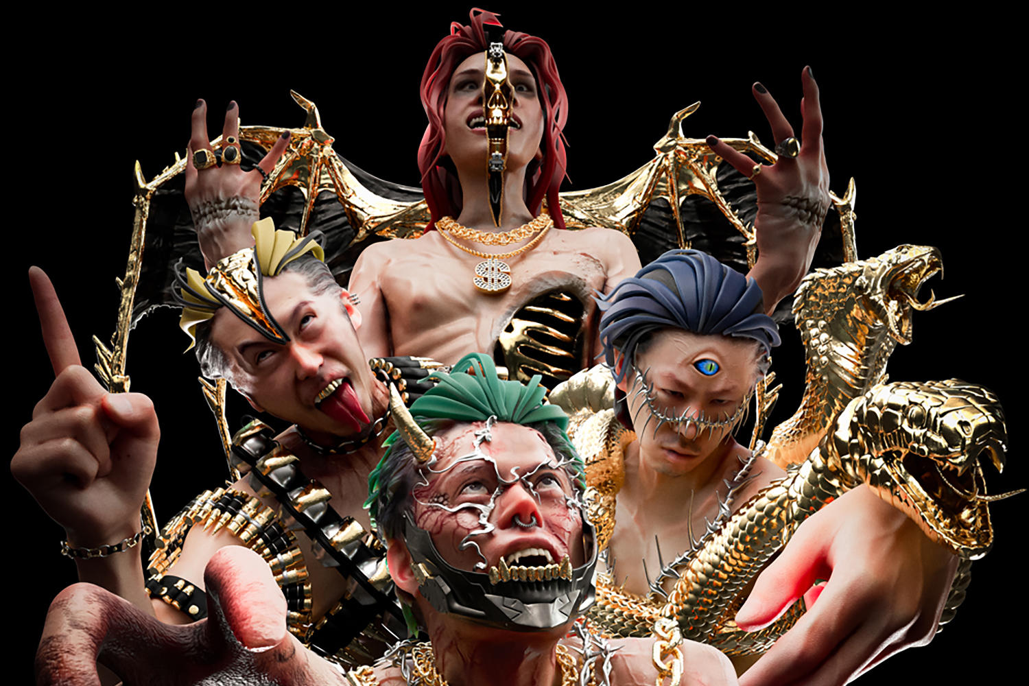 スサシ、テークエムを客演に迎えた新曲「HYPER AIR」リリースを新代田FEVERでのツーマンライブにて電撃解禁！