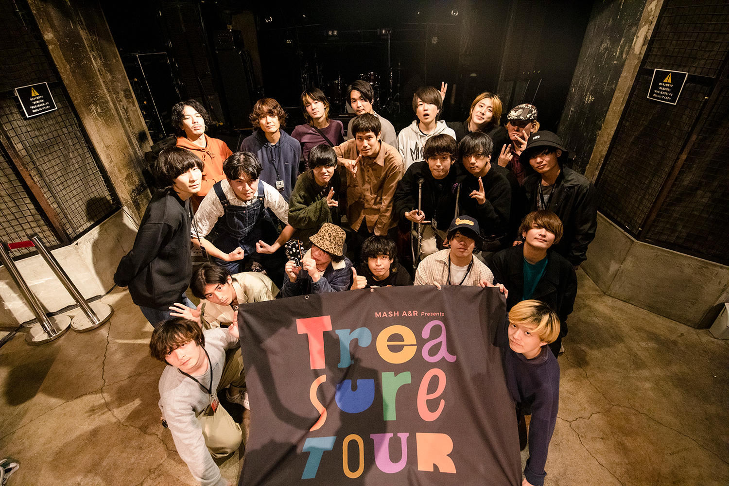 MASH A&R『Treasure Tour』大阪公演、Panorama Panama Town、YAJICO GIRL、ユレニワらが見つけた宝物「こんな夜が続きますように」