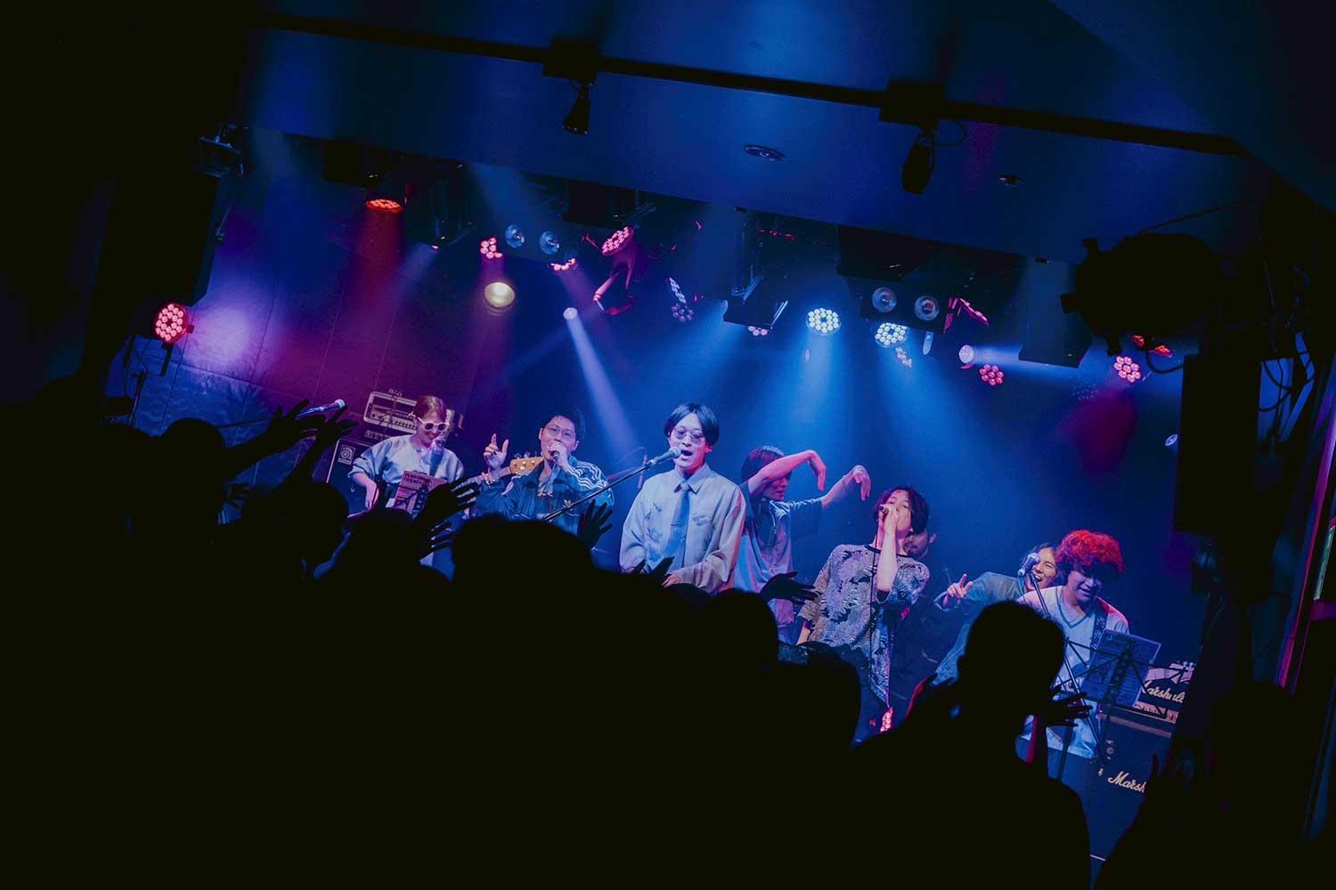 GOOD BYE APRIL・Nolzy・First Love is Never Returnedの3組で作り上げた、過去と未来の間で踊れる夜