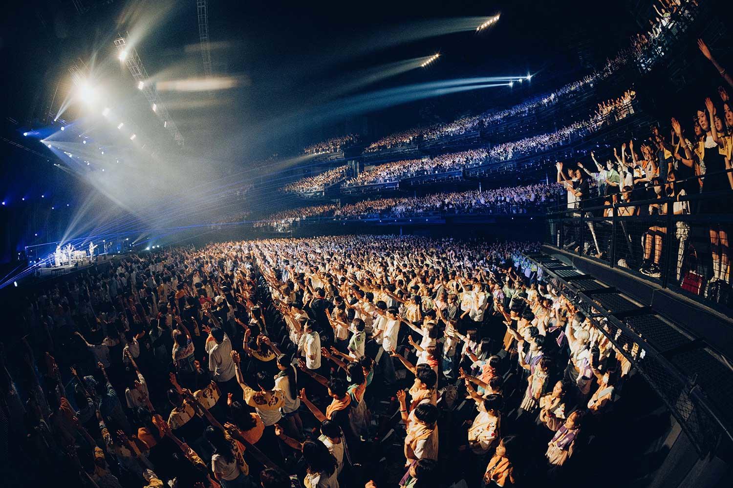 Saucy Dog、「HALL TOUR 2025 ONE FOR hALL, hALL FOR ONE one TOUR」東京ガーデンシアター公演オフィシャルレポート到着！