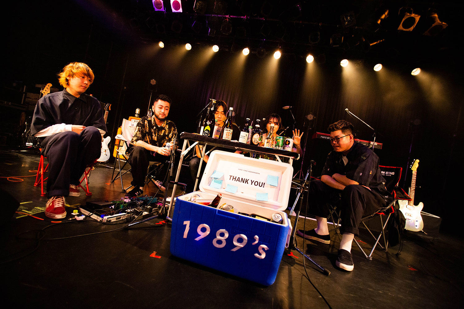 YONA YONA WEEKENDERS、バックトゥ日常！飲んで踊り明かしたLIQUIDROOM ワンマンライブ