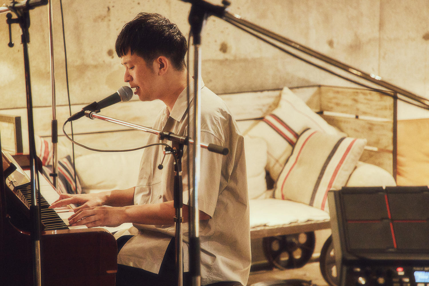 Keishi Tanakaが期間限定有料ストリーミングライブ配信 「お互いの場所でお互い楽しみましょう」